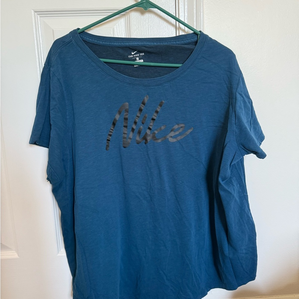 Nike Navy Dri-FIT Tee
